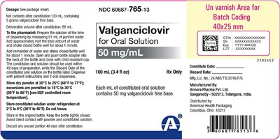 50 mg Per mL Valganciclovir Os Bottle (50 mg Per mL Valganciclovir Os Bottle)